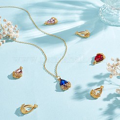30Pcs Alloy Pendant Rhinestone Settings&nbsp;FIND-AR0001-49