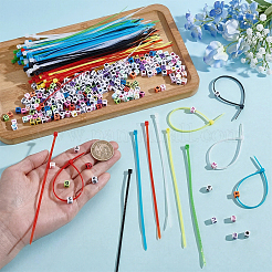 6Pcs 6 Colors Nylon Cable Ties&nbsp;DIY-NB0016-45