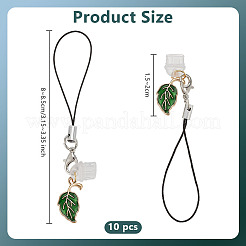 Alloy Enamel Mobile Straps&nbsp;PALLOY-OC00035