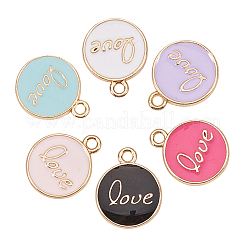 Alloy Pendants fore Enamel&nbsp;ENAM-CJ0001-32