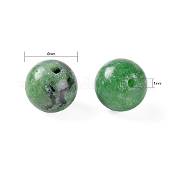 100Pcs 8mm Natural Ruby in Zoisite Round Beads&nbsp;DIY-LS0002-05