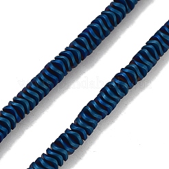 Electroplated Synthetic Non-magnetic Hematite Beads Strands&nbsp;G-H020-M01