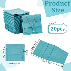 Velvet Gift Blessing Bags&nbsp;FIND-WH0152-561A