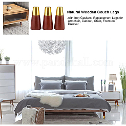 Natural Wooden Couch Legs&nbsp;DIY-WH0304-057