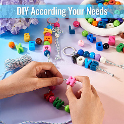 DIY Letter A~Z & Round Bracelets Making Kits&nbsp;DIY-TA0013-62