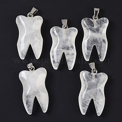 Natural Quartz Crystal Pendants&nbsp;G-G115-01C