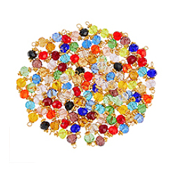 120Pcs 20 Color Glass Charms&nbsp;FIND-DC0004-81