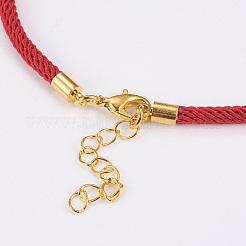 Nylon Cord Bracelet Making&nbsp;KK-G313-02G