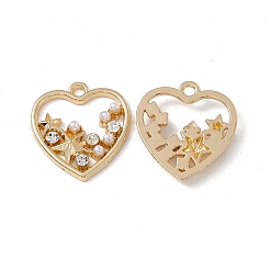 Alloy Crystal Rhinestone Pendants&nbsp;ALRI-K049-13G