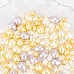124Pcs 6 Styles Glass Imitation Pearl Beads&nbsp;GLAA-AR0001-65