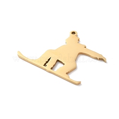 304 Stainless Steel Pendants&nbsp;STAS-S149-06G