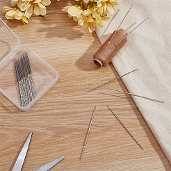 24Pcs 2 Styles Carton Steel Needles&nbsp;FIND-DR0001-96
