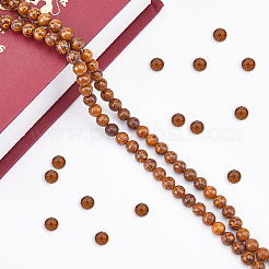 2 Strands Natural Elephant Skin Jasper/Miriam Stone/Calligraphy Stone Bead Strands&nbsp;G-HY0001-14