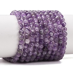 Natural Chevron Amethyst Beads Strands&nbsp;G-K256-51-4mm