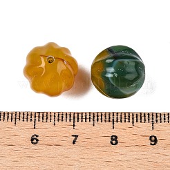 Dyed Natural Agate Grooved Beads&nbsp;G-T138-197