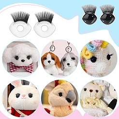 24Pcs Plastic Doll Eyes&nbsp;DIY-PH0033-07A