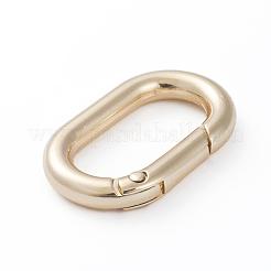 Electroplated Alloy Keychain Clasps&nbsp;PALLOY-G260-01G