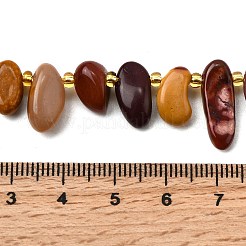 Natural Mookaite Beads Strands&nbsp;G-Z091-A03