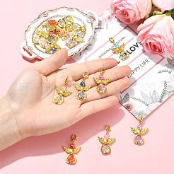 14Pcs 7 Style Acrylic Pendant Decorations&nbsp;HJEW-FS00068
