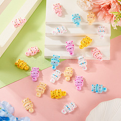 30Pcs 6 Colors Resin Cabochons&nbsp;RESI-TA0003-80