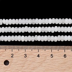 Natural White Jade Beads Strands&nbsp;G-H292-A19-02