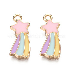 Alloy Enamel Pendants&nbsp;X-FIND-N048-012