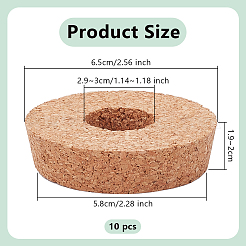 Cork Bottle Stoppers&nbsp;AJEW-WH0348-539A