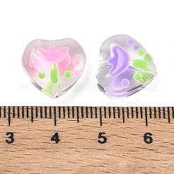 Handmade Lampwork Enamel Beads&nbsp;LAMP-A014-07