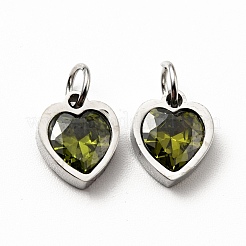 304 Stainless Steel Pendants&nbsp;STAS-D189-06P