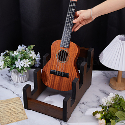 3-Tier Wood Guitar Organizer Display Riser Stands&nbsp;ODIS-WH0108-063