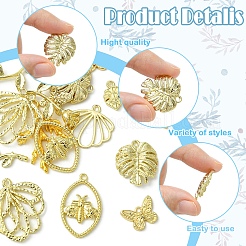 22Pcs 11 Styles Alloy Pendants&nbsp;FIND-FS0003-13