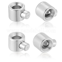 40Pcs 2 Style 304 Stainless Steel Crimp Beads&nbsp;STAS-BBC0007-53