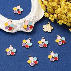 Alloy Enamel Pendants&nbsp;ENAM-YW0002-27