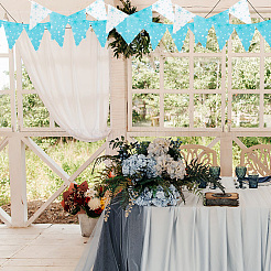 Paper Pennant Flags Banners&nbsp;FIND-WH0152-225