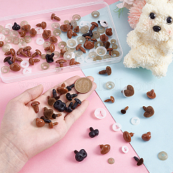 Flocky & Plastic Safety Craft Noses&nbsp;DOLL-PH0001-61B