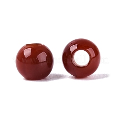 Natural Carnelian(Dyed & Heated) European Beads&nbsp;G-Q607-03C
