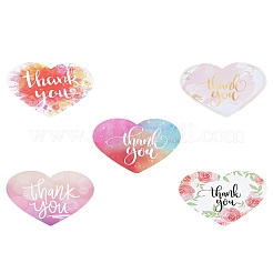 Coated Paper Thank You Greeting Card&nbsp;DIY-FS0007-76B