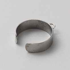 304 Stainless Steel Loop Ring Base&nbsp;FIND-WH0161-31C-P