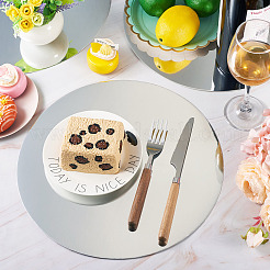 Disposable Round Paper Placemat&nbsp;AJEW-TAC0030-036A