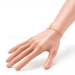 Ion Plating(IP) 304 Stainless Steel Figaro Chains Bracelets&nbsp;BJEW-JB06268