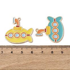 Alloy Enamel Pendants&nbsp;ENAM-B033-02A