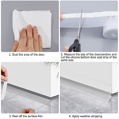 TPE Self-adhesive Sealing Strip&nbsp;AJEW-WH0515-57A