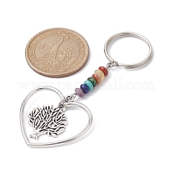 Heart Alloy Pendant Keychain&nbsp;KEYC-JKC00626-03