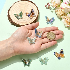 8Pcs 4 Styles Cellulose Acetate(Resin) Pendants&nbsp;MACR-YW0004-88