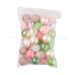 40Pcs 8 Styles Acrylic Beads&nbsp;OACR-FS0004-10
