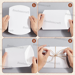 18Pcs 3 Colors Paper Pillow Candy Boxes&nbsp;CON-BBC0001-09