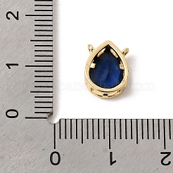 Brass Micro Pave Cubic Zirconia Pendants&nbsp;X-KK-K419-03G-01