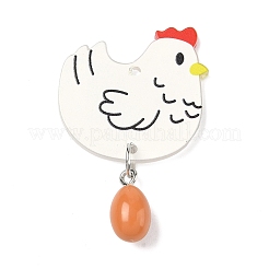 Printed Acrylic Pendants&nbsp;OACR-G059-01B