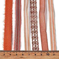 18 Yards 6 Styles Polyester Ribbon&nbsp;SRIB-C001-D02