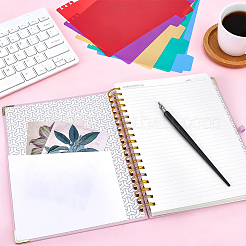 Plastic & Paper Spiral Notebook&nbsp;AJEW-WH0410-362B
